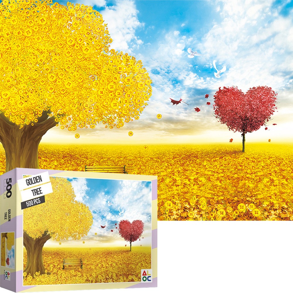 비엔비 500피스퍼즐-황금돈나무 (AL5010)