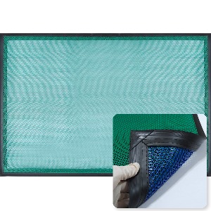 산돌 엣지그물매트-양면(녹색+청색/60x90cm)