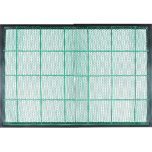 산돌 엣지그물매트-육각(녹색/60x90cm)